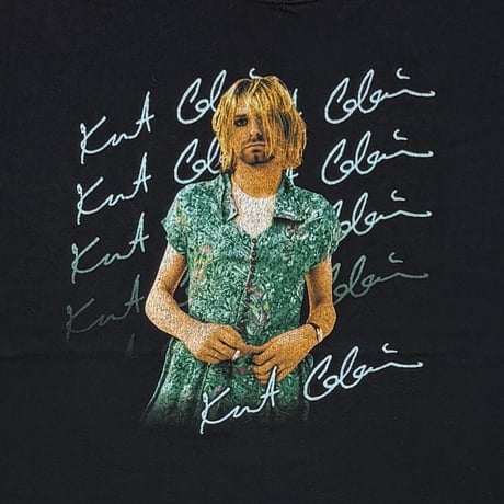 NIRVANA KURT COBAIN DRESS M＆O XL 9072