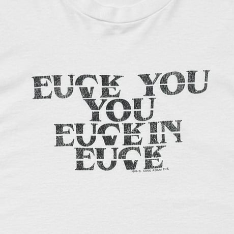 greatLAnd ORIGINAL fuck love shirt / new vintage JERZEES XL 6021