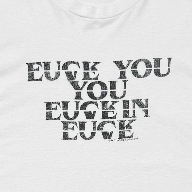 greatLAnd ORIGINAL fuck love shirt / new vintag