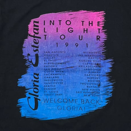 GLORIA ESTEFAN INTO THE LIGHT TOUR 1991 BROCKUM XL 5125