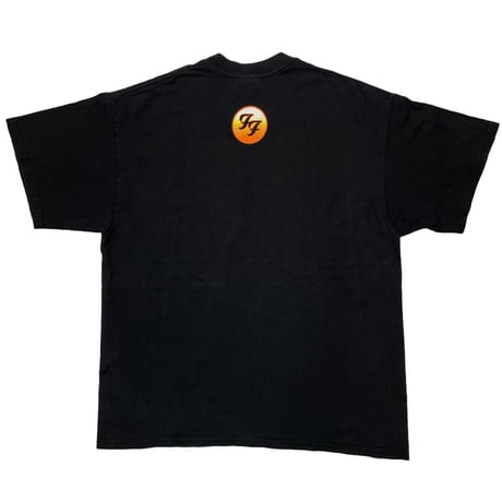 FOO FIGHTERS 3LINE LOGO WHITE/YELLLOW/ORANGE M&O XL 8083
