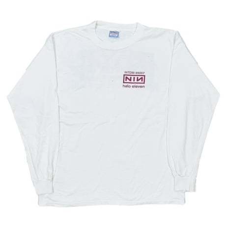 NINE INCH NAILS 1997 HALO ELEVEN THE PERFECT DRUG LS WHITE ALL SPORT XL 6095