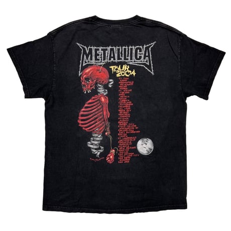 METALLICA PUSHEAD MADLY IN ANGER WITH THE WORLD TOUR 2004 TENNESSEE RIVER LARGE 6677