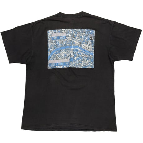 ROLLING STONES SPIKE TONGUE PARIS MAP BROCKUM XL 3027