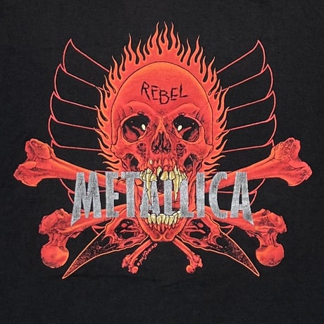 METALLICA PUSHEAD REBEL YING YANG SKULL GIANT XL 8697
