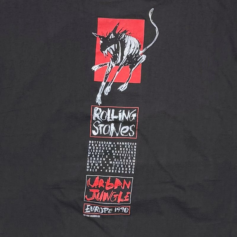 THE ROLLING STONES URBAN JUNGLE BIG TONGUE EURO