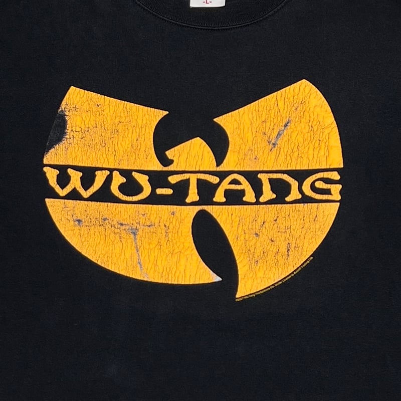WU-TANG CLAN 2007 YELLOW LOGO anvil LARGE 3034