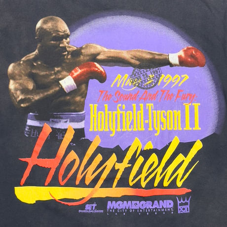 HOLYFIELD vs TYSON 1997 HOLYFIELD LARGE 4666