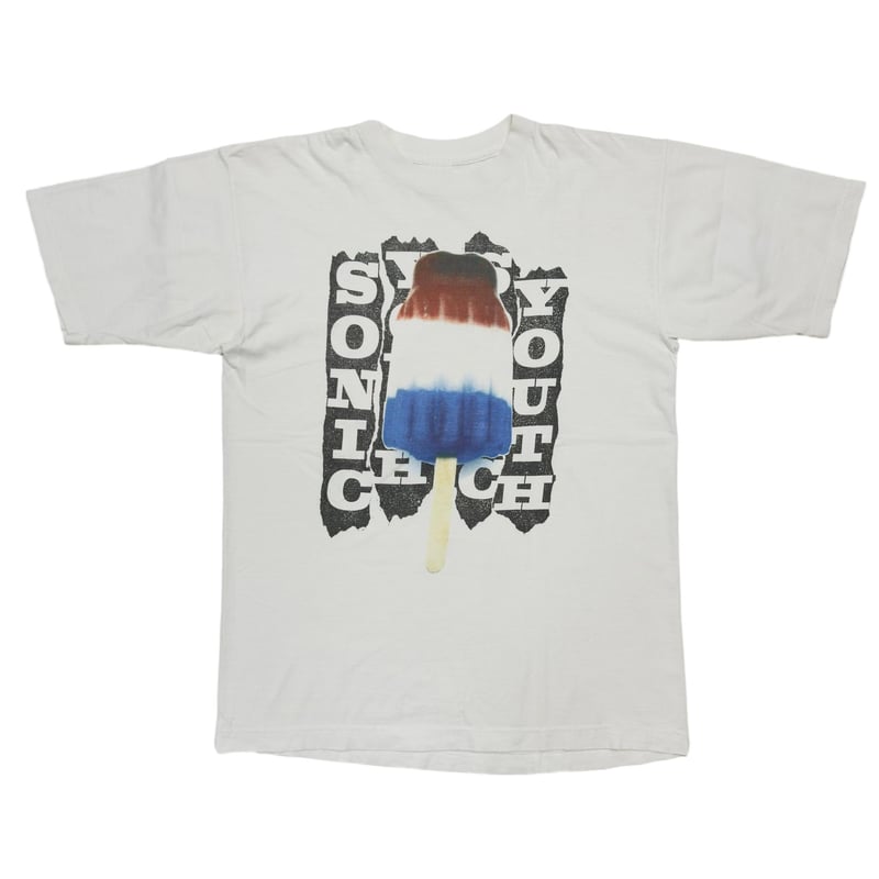 SONIC YOUTH BOMB POP ICE WHITE FITS LARGE 5046 SONIC YOUTH BOMB POP ICE WHITE FITS LARGE 5046