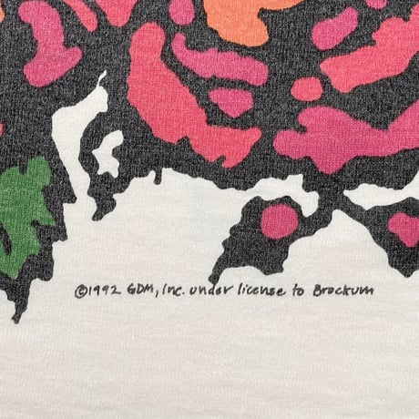 GRATEFUL DEAD 1992 SKULL ROSE OVP WHITE LIQUID BLUE XL 6810