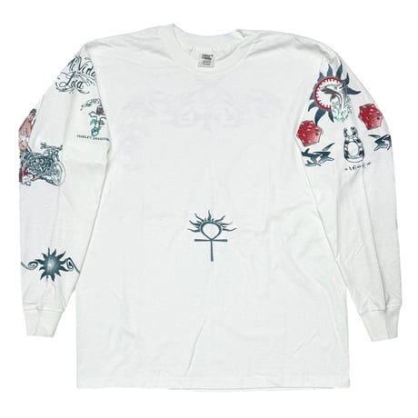 DENNIS RODMAN TATTOO LS WHITE XL 4912