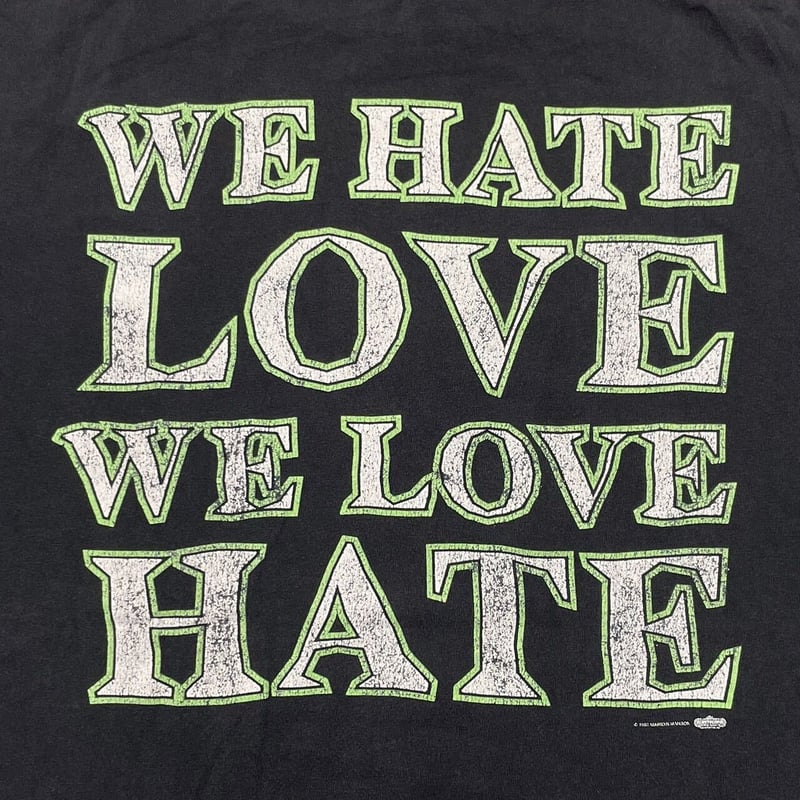 MARILYN MANSON WE HATE LOVE WE LOVE HATE HAND S