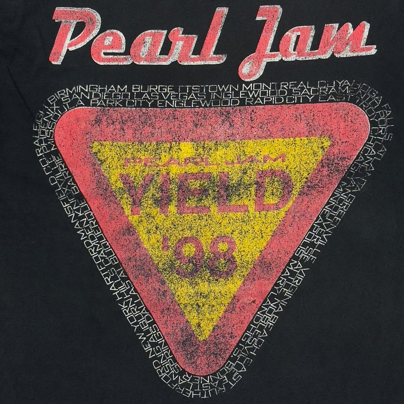 PEARL JAM 1998 YIELD TOUR BOOTLEG XXL FITS LARG