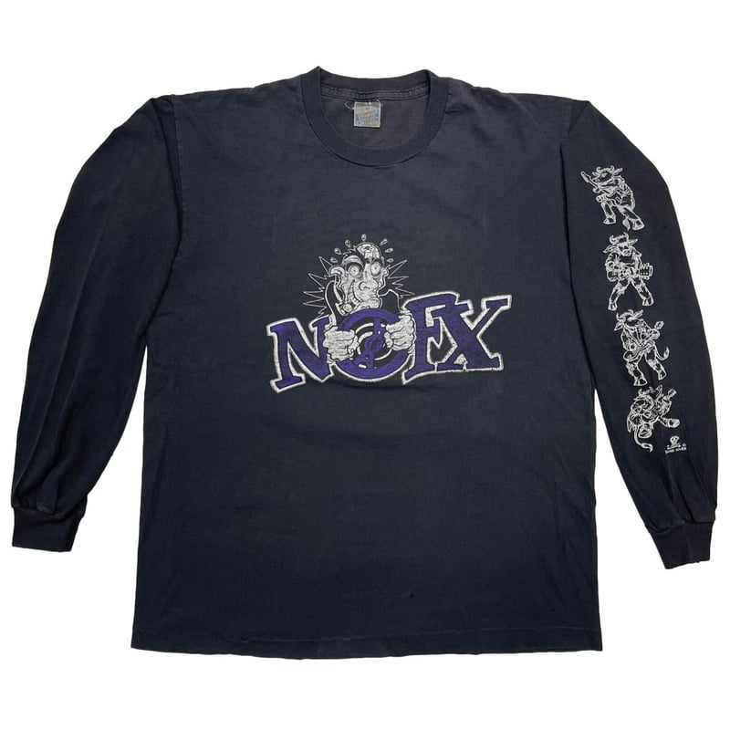 レア 1993 NOFX SOUL DOUBT 美品 ヴィンテージ Tシャツ着丈74cm身幅55cm