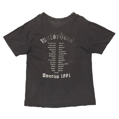 MOTOR HEAD AMERICA TOUR 1991 HANES LARGE 2198