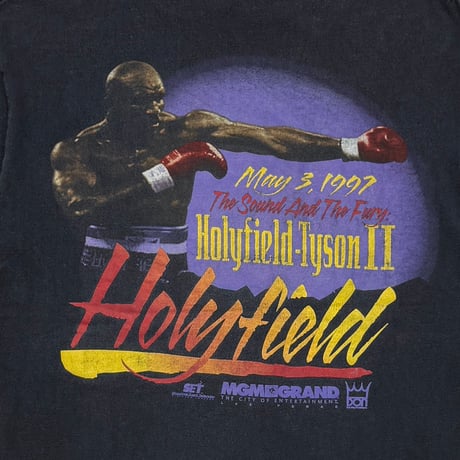 HOLYFIELD TYSON 1997 MGM TAG LARGE 9228