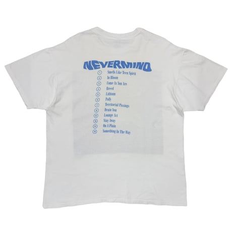 NIRVANA NEVERMIND BACKSTAGE PASS HANES XL 8676