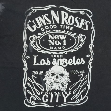 GUNS N' ROSES JACK DANIEL'S PARODY BOOTLEG FITS LARGE 5387