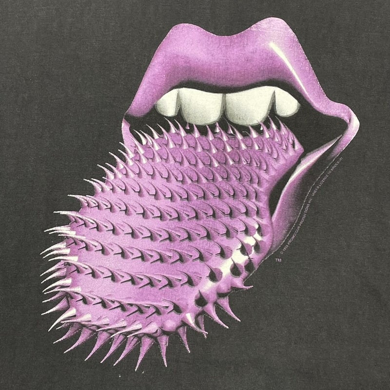 ROLLING STONES SPIKE TONGUE LS FITS LARGE 0507