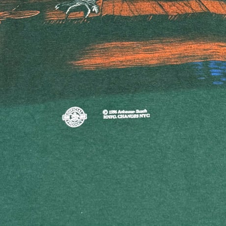 Budweiser 1996 CROCODILE & FROGS GREEN LARGE 1480