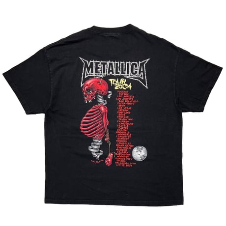 METALLICA 2004 PUSHEAD MADLY IN ANGER WITH THE WORLD TENNESSEE RIVER XL 4931