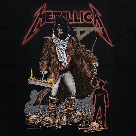 METALLICA 1994 UNFORGIVEN PUSHEAD FITS XL 3943