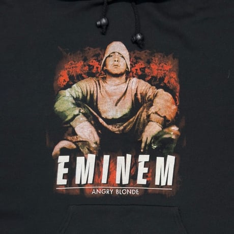 EMINEM ANGRY BLINDE HOODIE FITS XL 4392