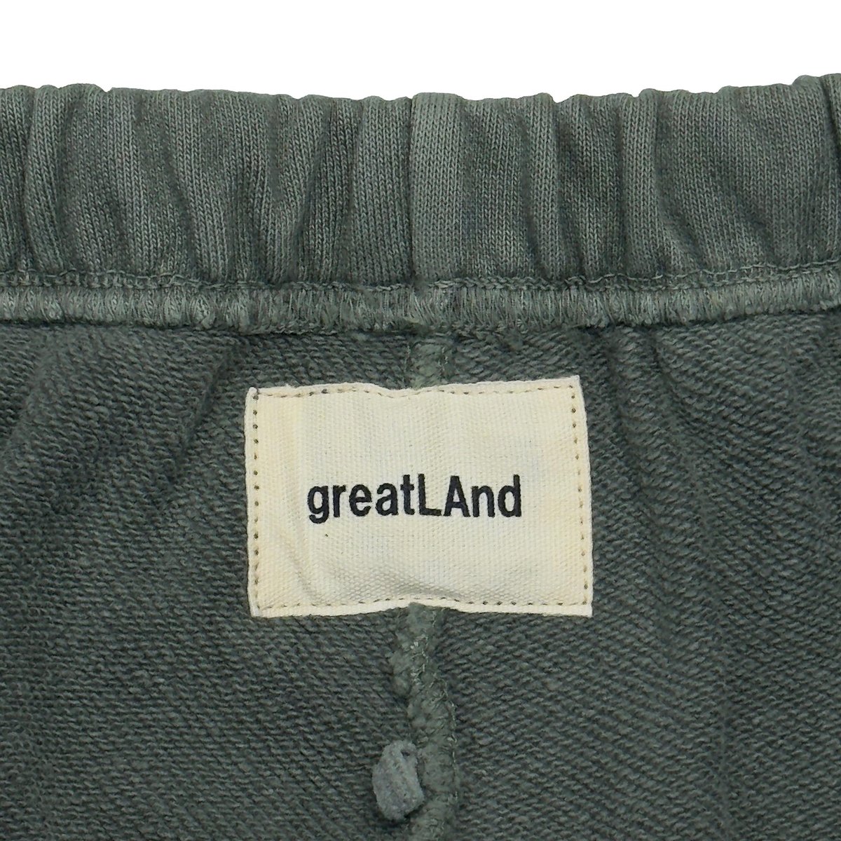新作greatLAnd ORIGINAL CLUNKERS SWEAT PANT greatLAnd ORIGINAL CLUNKERS SWEAT PANT GREEN |