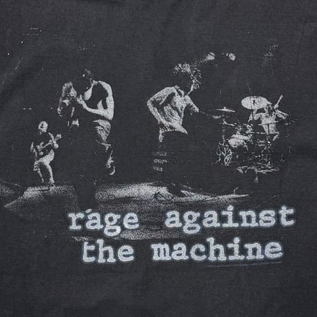 RAGE AGAINST THE MACHINE BACK MEMBER PORTRAIT FITS MEDIUM 8504