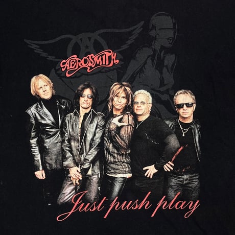 AERO SMITH SORAYAMA JUST PUSH PLAY TEE GIANT XL 4098