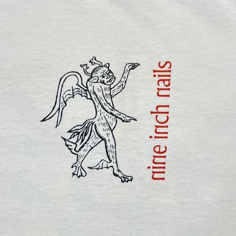 NINE INCH NAILS 1995 TOUR WHITE ALL SPORT XL 2804