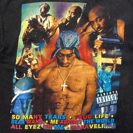 2PAC RAP DESIGN IN MEMORY OF 2PAC XL 5188
