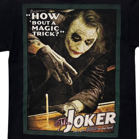 THE DARK KNIGHT HOW BOUT A MAGIC TRICK? FITS MEDIUM 1838