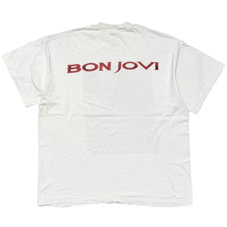 BON JOVI SUPERMAN TATTOO WHITE SCREEN STARES XL 7272