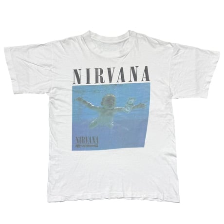 NIRVANA NEVERMIND BOOTLEG WHITE FITS XL 9014