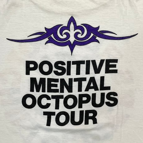 RED HOT CHILI PEPPERS POSITIVE MENTAL OCTOPUS TOUR WHITE FITS LARGE 1762