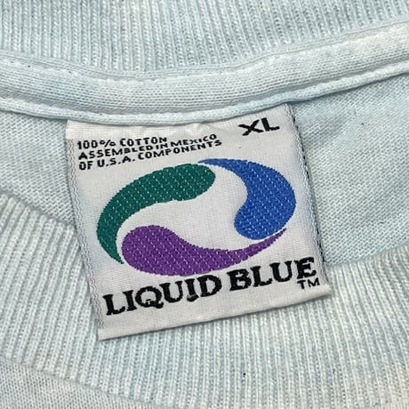 STAR WARS EPISODE 1 TIE DYE TEE LIQUID BLUE XL 7914