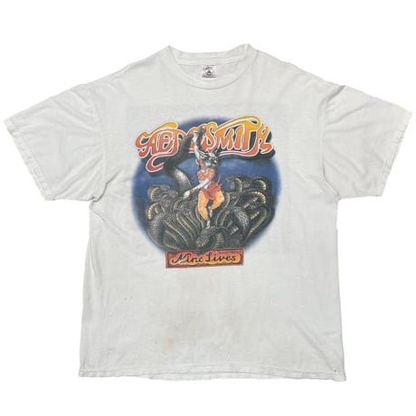 AEROSMITH NINE LIVES TOUR 1997 BOOTLEG WHITE DELTA XL 8177