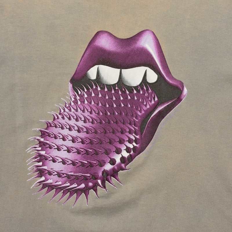 THE ROLLING STONES PURPLE SPIKE TONGUE VOODOO L