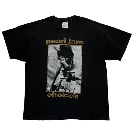 PEARL JAM 1992 CHOICES BACKSTAGE PASS HANES XL 7868