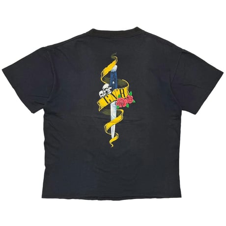 GUNS N’ ROSES 1990 SKULL HAT GUN BROCKUM LARGE 7780