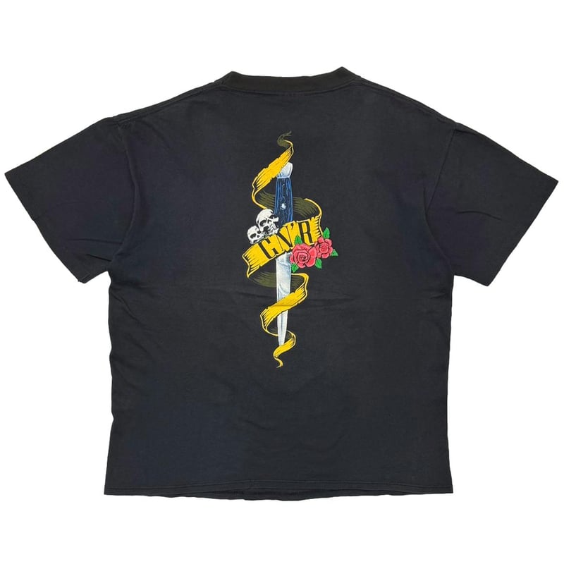 GUNS N' ROSES 1990 SKULL HAT GUN BROCKUM LARGE