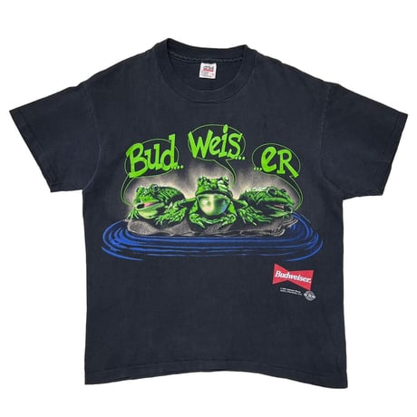 Budweiser 3 FROGS 1995 YOUR AND OR MINE ? ANVIL LARGE 2522