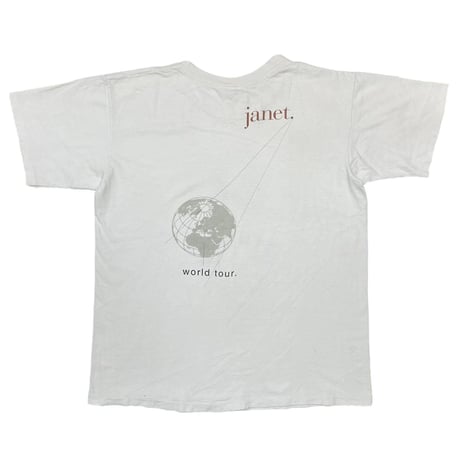 JANET JACKSON WORLD TOUR WHITE XL 3670