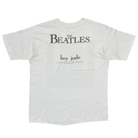 THE BEATLES hey jude WHITE XL 7680