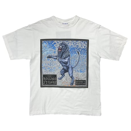 ROLLING STONES BRIDGES TO BABYLON WHITE LARGE 0496