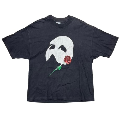 The PHANTOM of the OPERA FACE MASK & ROSE Hanes XL 7898