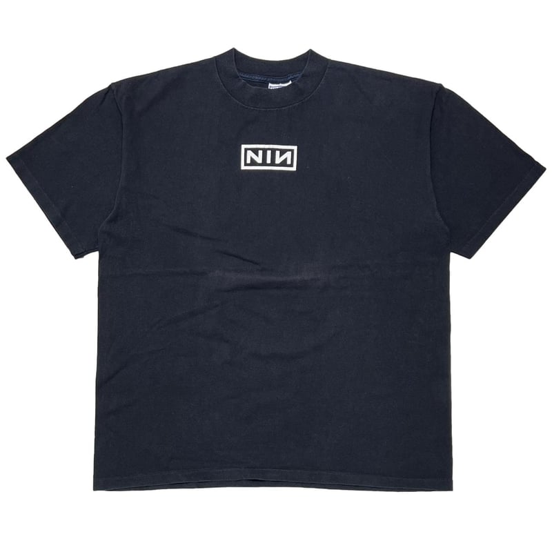 NINE INCH NAILS BOX LOGO BLACK ALL SPORT XL 103