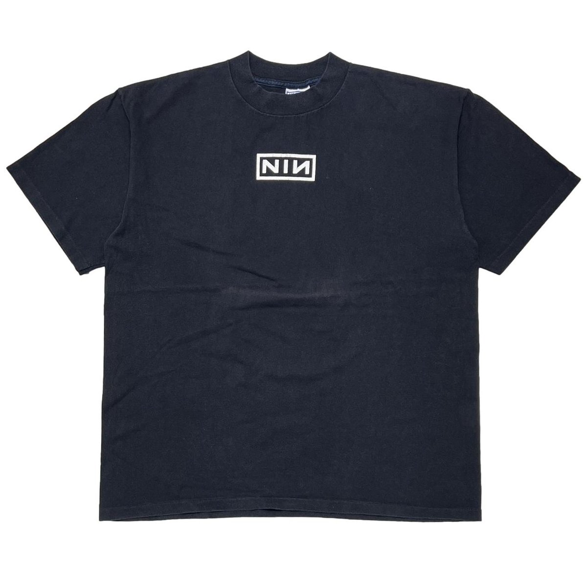 NINE INCH NAILS BOX LOGO BLACK ALL SPORT XL 103