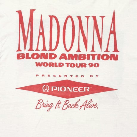 MADONNA BLOND AMBITION PRESENTED BY PIONEER ANVIL XL 4681